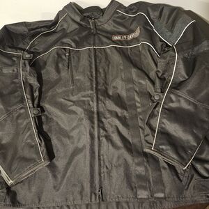 Harley Davidson Genuine Motor Clothes Riding Gear Nylon Jacket Mens 5XL 🔥